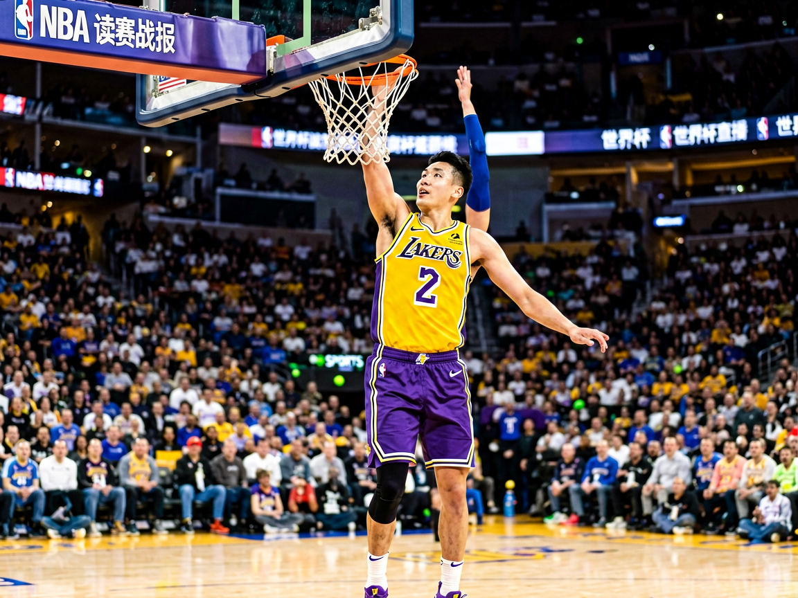NBA比赛中球员扣篮精彩瞬间